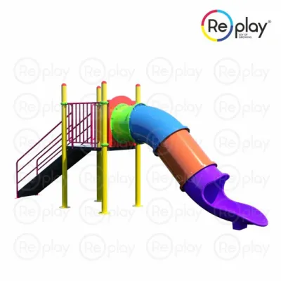 Tube Playground Slide With Platform Manufacturers in Finland