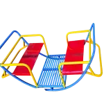 4 Seater Red,Blue And Yellow Mild Steel Rocking Boat Seesaw Manufacturers in Nagpur