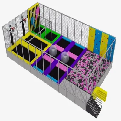 Blue Indoor Trampoline Park Manufacturers in Nagpur