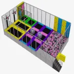 Blue Indoor Trampoline Park Manufacturers in Nagpur