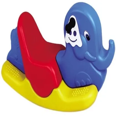 Blue,Yellow And Red Plastic Elephant Multi Rocker Manufacturers in Nagpur