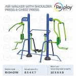 Chest Press Outdoor Gym Equipment Manufacturers in Nagpur