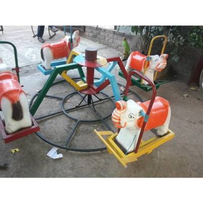 Fiber Elephant FRP Playground Merry Go Round Manufacturers in Nagpur