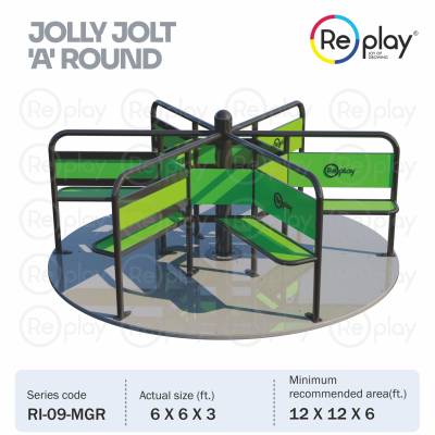 FRP Outdoor Playground Merry Go Round Manufacturers in Nagpur
