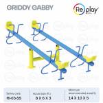 FRP Red 2 Seater Playground Seesaw Manufacturers in Nagpur