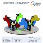 FRP Revolving 4 Seater Horse Merry Go Round Manufacturers in Nagpur