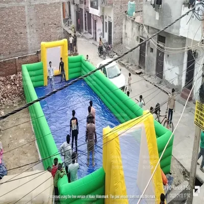Inflatable Soapy Football Pitch, PVC Coated Manufacturers in Nagpur