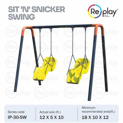Iron Double Swing for Playground Manufacturers in Nagpur
