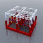 LLDPE Ninja Indoor Playground Manufacturers in Nagpur