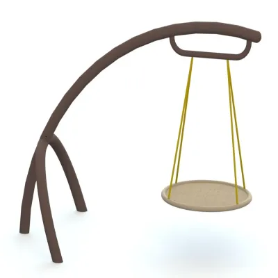 Mild Steel Basket Swing Outdoor Playground Swing for Playful Adventures Manufacturers in Nagpur