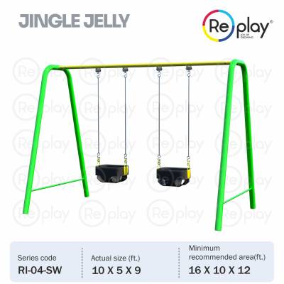 Mild Steel Double Playground Swing Manufacturers in Nagpur