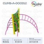 Mild Steel Red Moon Rocket Climber, For Playground Manufacturers in Nagpur