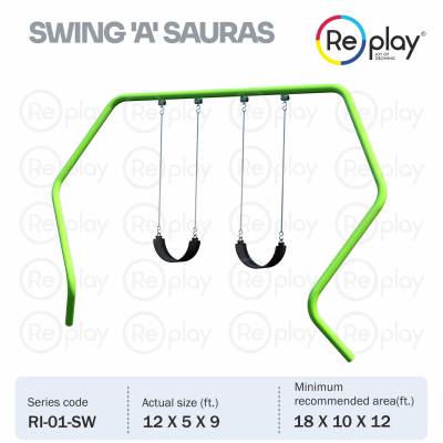 Mild Steel Simple Double Arch Swing Manufacturers in Nagpur