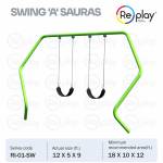 Mild Steel Simple Double Arch Swing Manufacturers in Nagpur