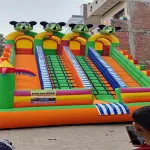 Multicolor Jumping Castles Inflatable Bouncers Manufacturers in Nagpur