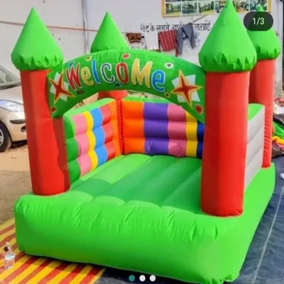 Multicolor Jumping Inflatable Bouncer Castle Manufacturers in Nagpur