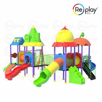 Multicolor Kids Park Equipments Multiplay Stations Manufacturers in Nagpur