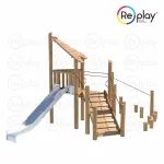 NATURAL WOOD HUT PLAYGROUND EQUIPMENT Manufacturers in Nagpur