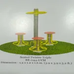 Outdoor Triple Sitting Twister Manufacturers in Finland