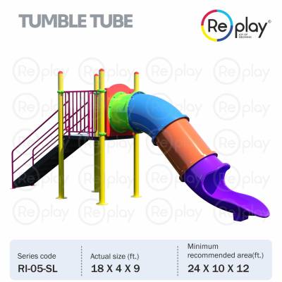 Semi tube LLDPE Tunnel Slide Manufacturers in Nagpur