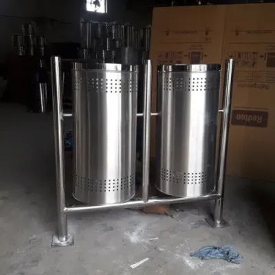 Ss Open Top Stainless Steel Swing Dustbin Manufacturers in Nagpur