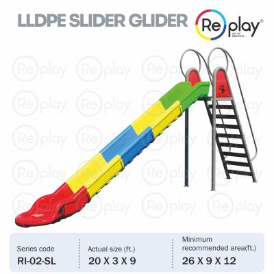 Straight Plastic Single Playground Slide Manufacturers in Nagpur