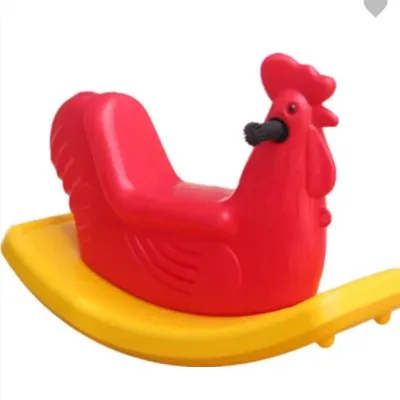 Yellow and red hen rocker for school Manufacturers in Nagpur